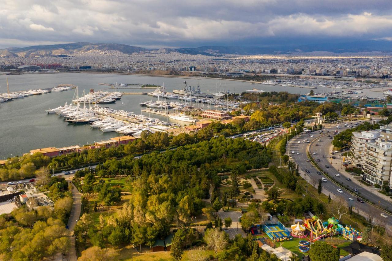 Athensblues Paleo Faliro Flisvos Marina 1 Bedroom Flat Eksteriør bilde
