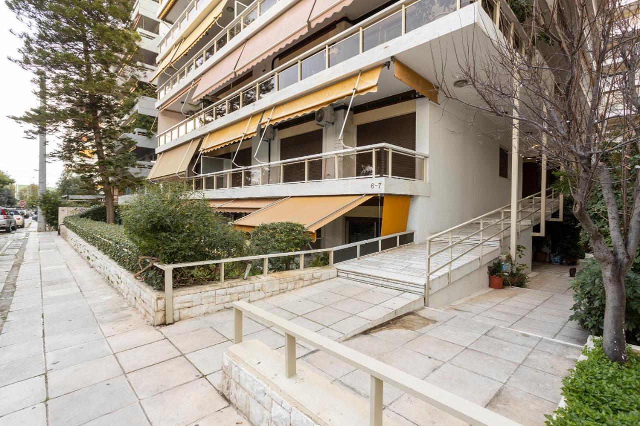 Athensblues Paleo Faliro Flisvos Marina 1 Bedroom Flat Eksteriør bilde