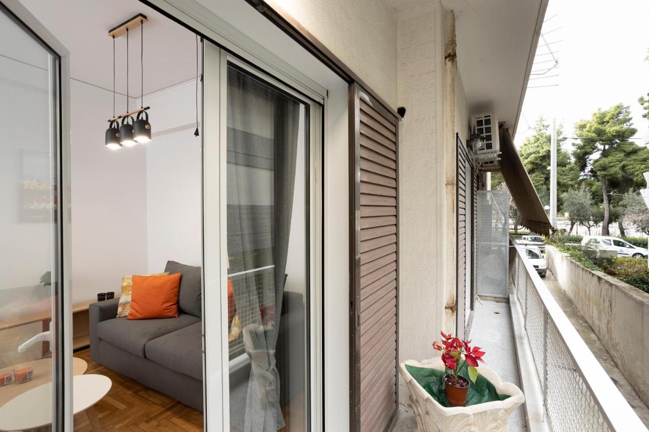 Athensblues Paleo Faliro Flisvos Marina 1 Bedroom Flat Eksteriør bilde